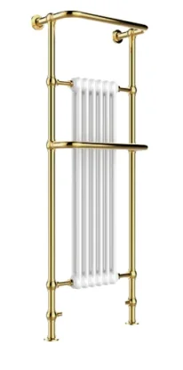 Just Taps Grosvenor Radiator 1500 X 574 X 235 Antique Brass product image - Image 1