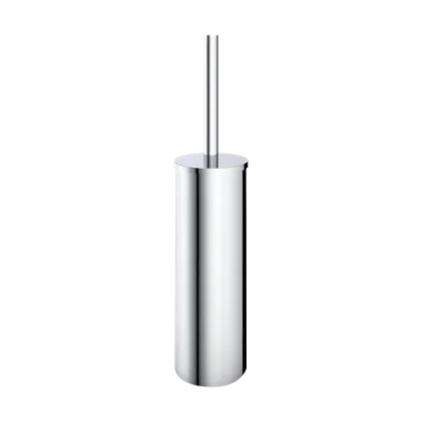Crosswater Mpro Freestanding Toilet Brush Holder Chrome detail view - Image 2