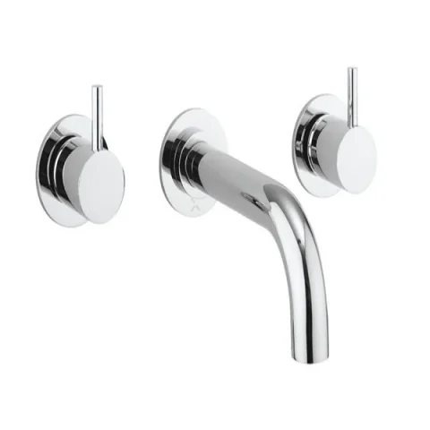 Crosswater MPRO Bath 3 Hole Trim Set Chrome detail view - Image 2