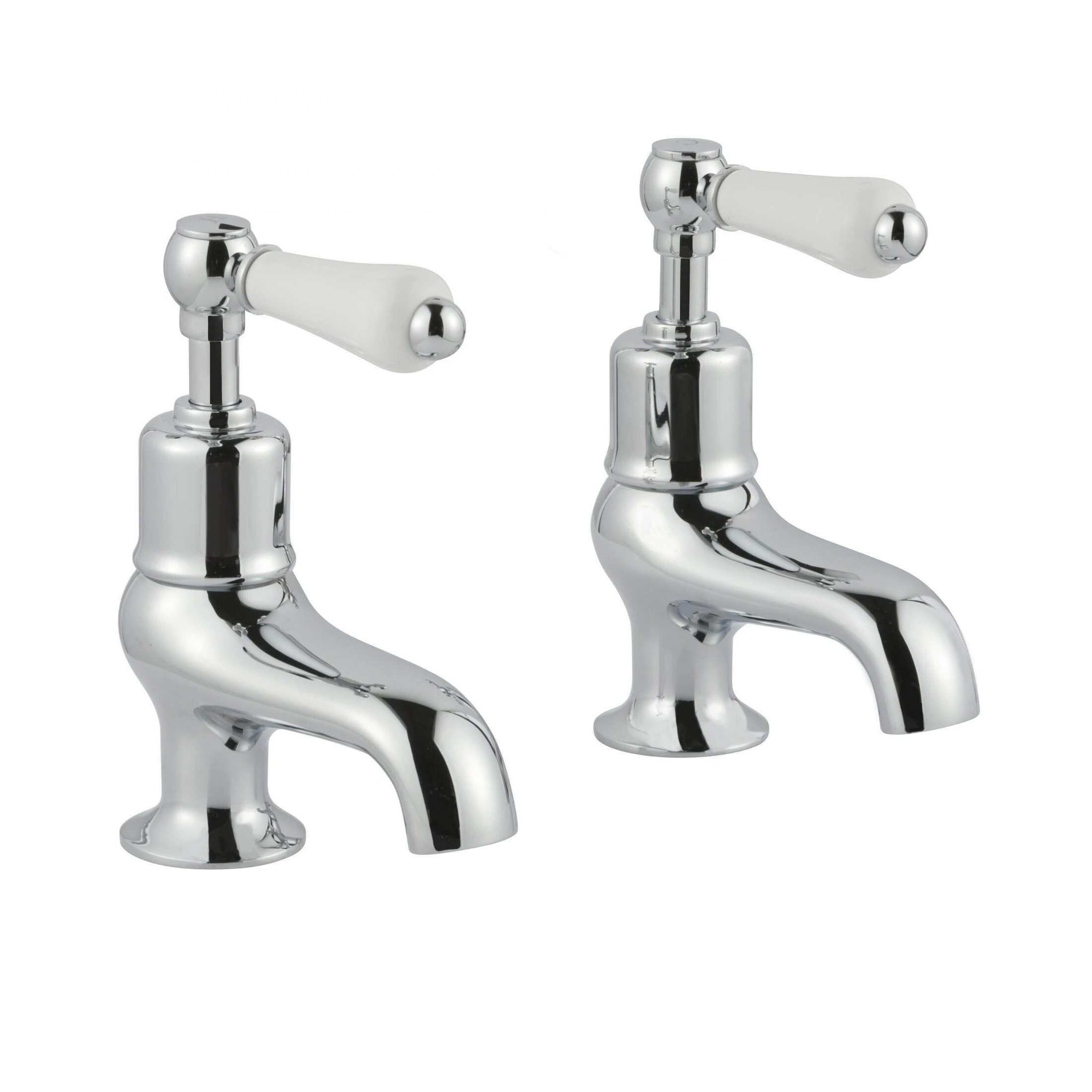 Just Taps Grosvenor Lever Bath Taps Chrome