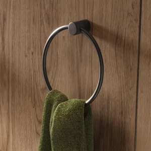 Hib Zepto Towel Ring - Black