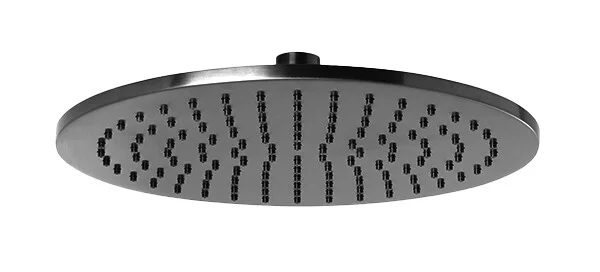 Just Taps Showerhead Brushed Black