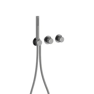 Crosswater Module 3one6 2 Control Trimset With Handshower Stainless Slate
