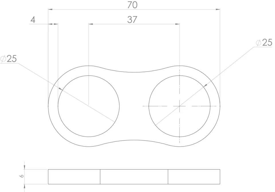 Saneux Hose Retaining Ring - Chrome detail view - Image 2