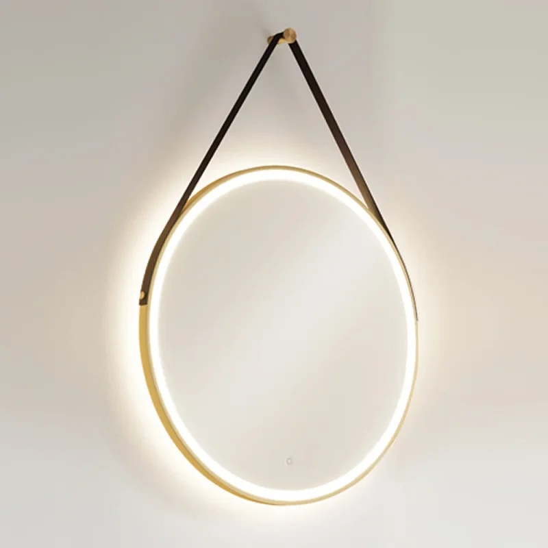 Hib Solstice 60 Mirror (brushed Brass) 60cm X D3.2cm product image - Image 1