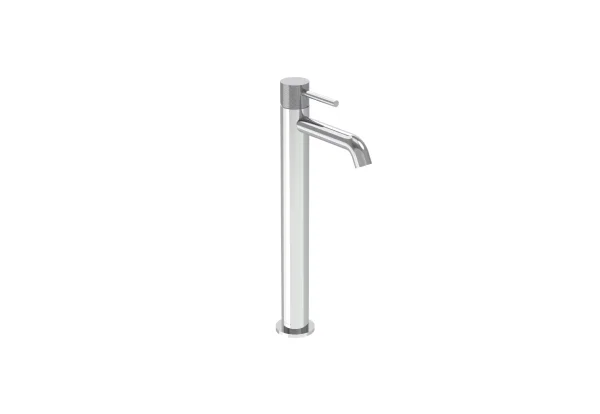 Saneux Cos Tall Basin Mixer Kit - W/ Knurled Handle - Chrome