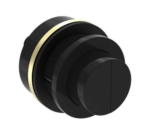 Saneux Flushe 2.0 Brass Flush Button (for Hc2030) - Satin Black Pvd