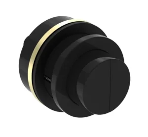 Saneux Flushe 2.0 Brass Flush Button (for Hc2030) - Satin Black Pvd