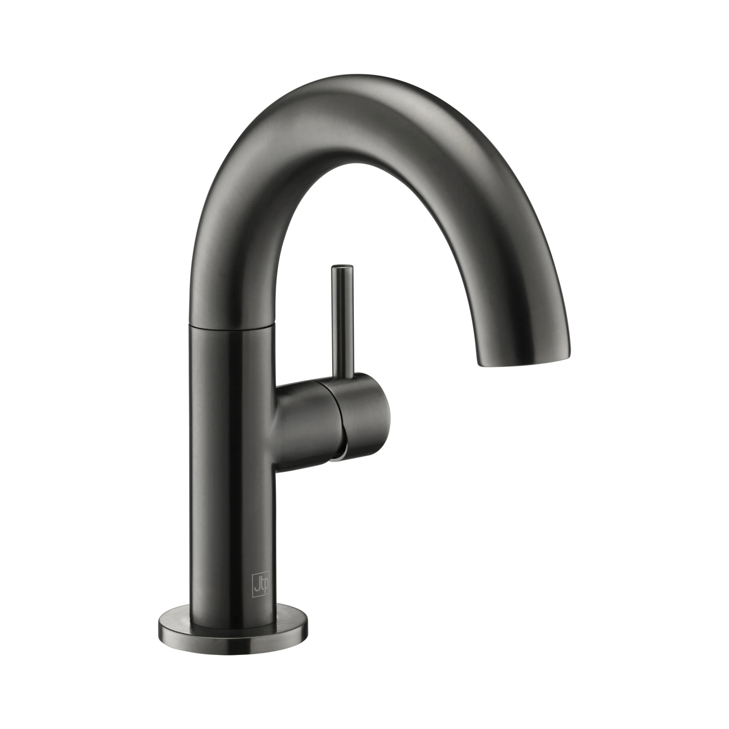 JTP Side Lever Basin Mixer Brushed Black