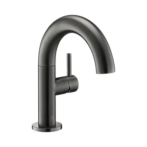 JTP Side Lever Basin Mixer Brushed Black