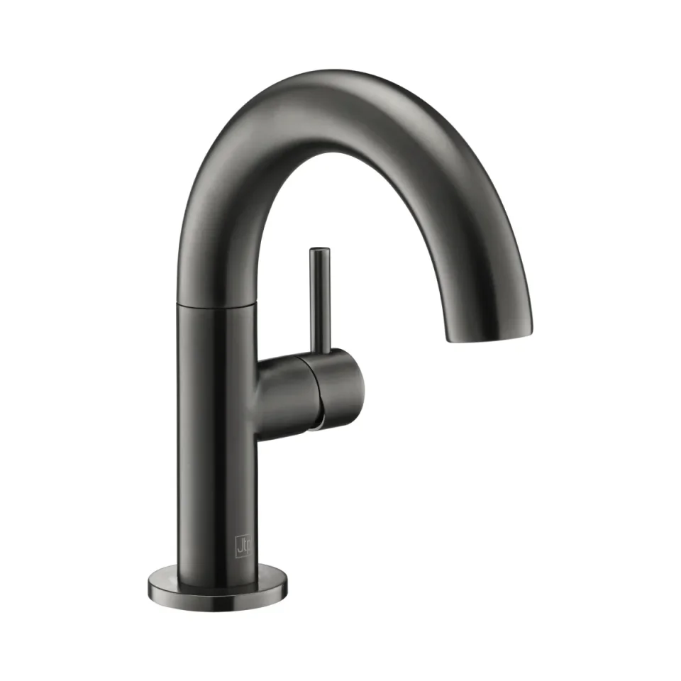 JTP Side Lever Basin Mixer Brushed Black product image - Image 1