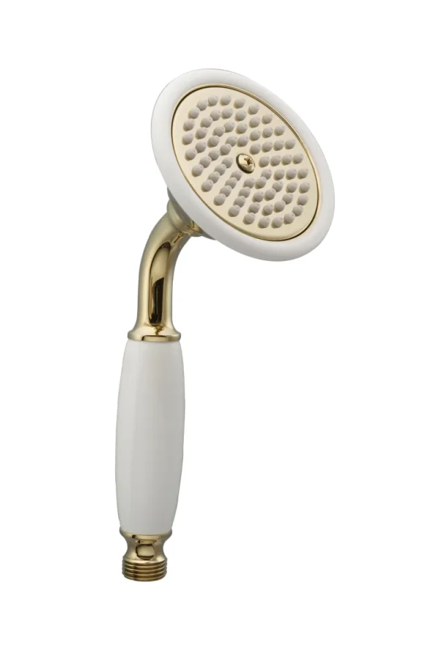 Just Taps Grosvenor Shower Handle Antique Brass product image - Image 1