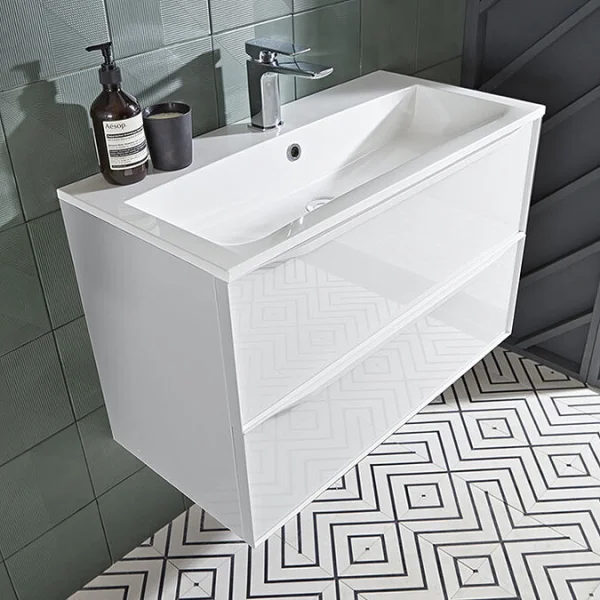 Roper Rhodes 800mm Frame Isocast Basin White