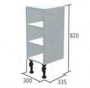 Roper Rhodes 300mm Standard Depth Shelf Storage Unit White
