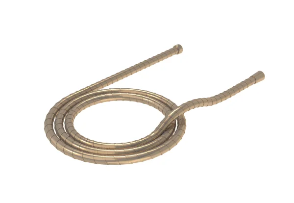 Saneux 1.5m Stainless Steel Shower Hose - Brushed Bronze