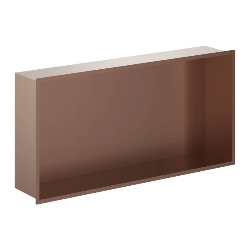 Crosswater Niches 610 X 305mm Brushed Bronze detail view - Image 3