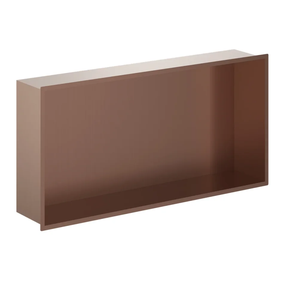 Crosswater Niches 610 X 305mm Brushed Bronze product image - Image 1