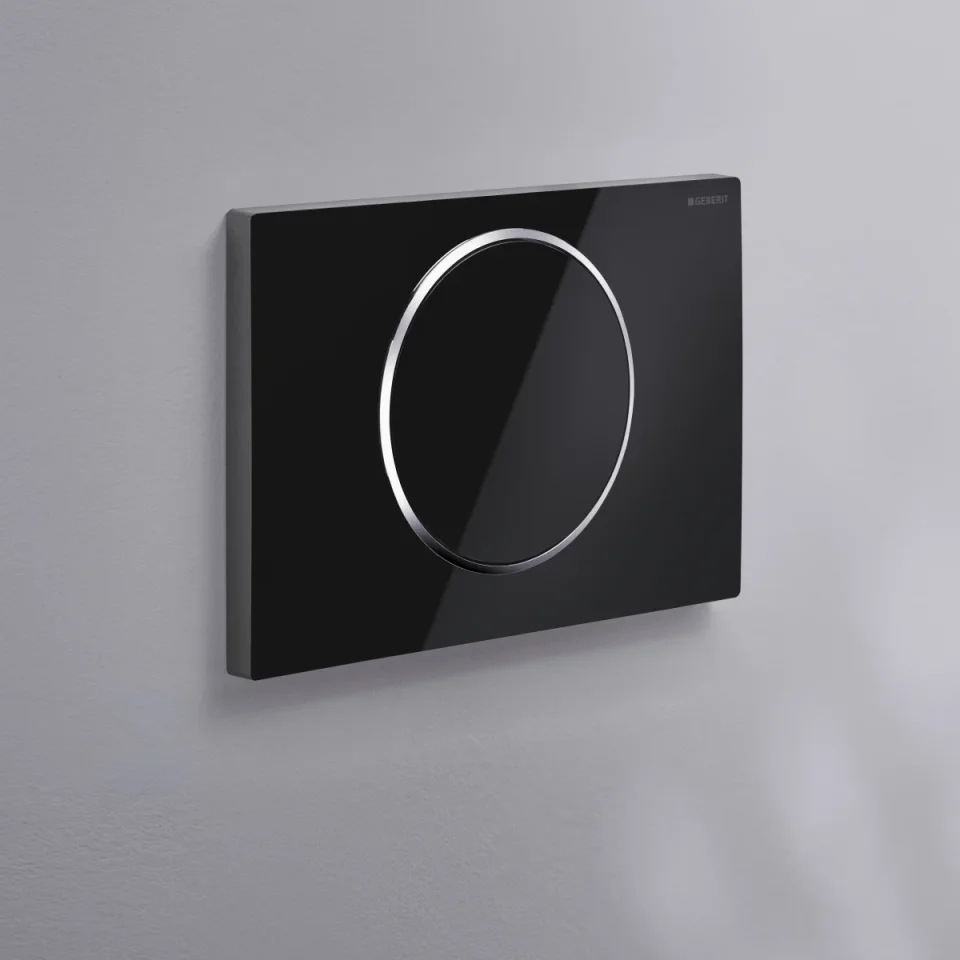 Geberit 115.758.14.5 Sigma10 Matt Black product image - Image 1