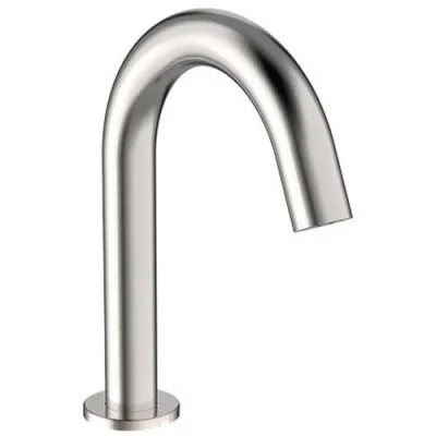 Crosswater Mpro Basin Spout Deck Mounted Sensor Stainless Steel Effect detail view - Image 2