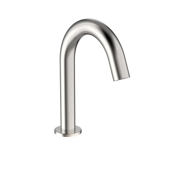 Crosswater Mpro Basin Spout Deck Mounted Sensor Stainless Steel Effect