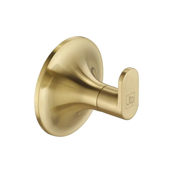 Just Taps Kono Robe Hook Brushed Brass
