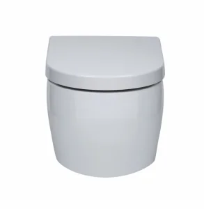 Faeber Zero Rimless Wall Hung Toilet Pan - Gloss White