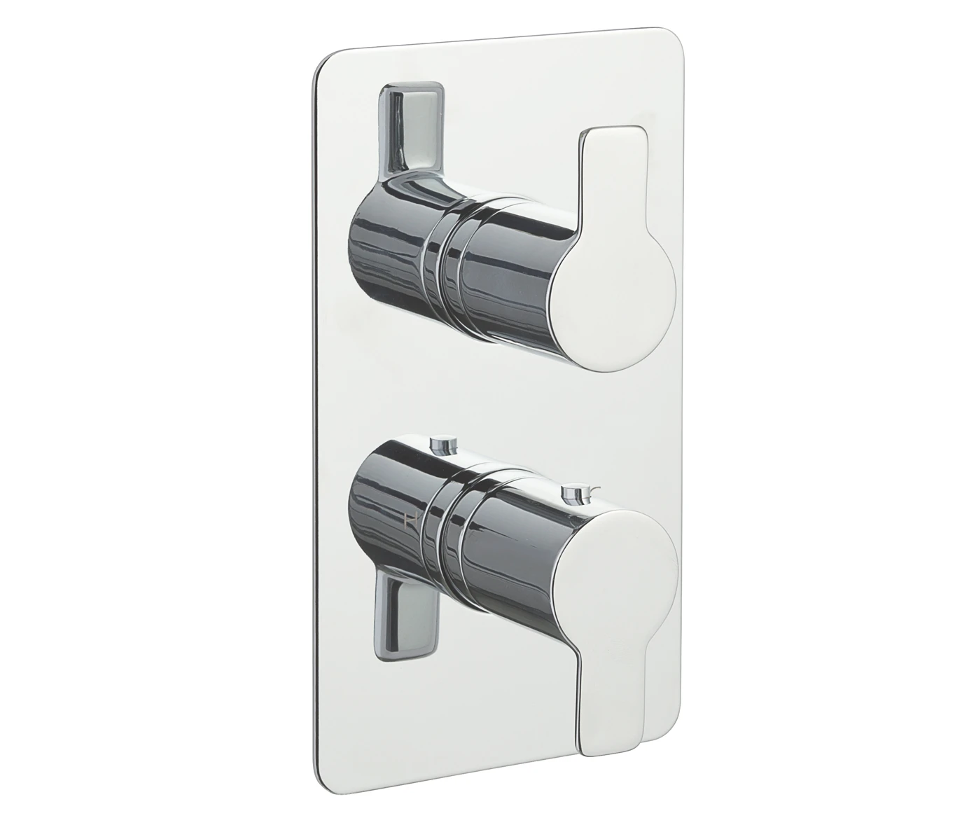 Just Taps Amore Thermostatic Shower Valve 2 Options Chrome