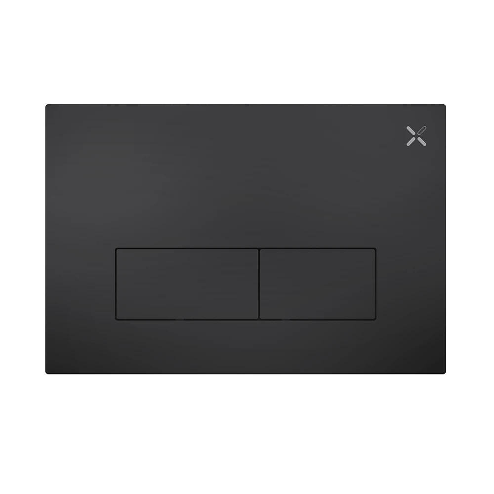 Crosswater Mpro Stainless Steel Flush Plate Matt Black