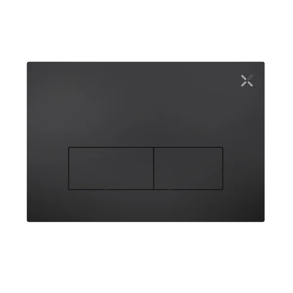 Crosswater Mpro Stainless Steel Flush Plate Matt Black