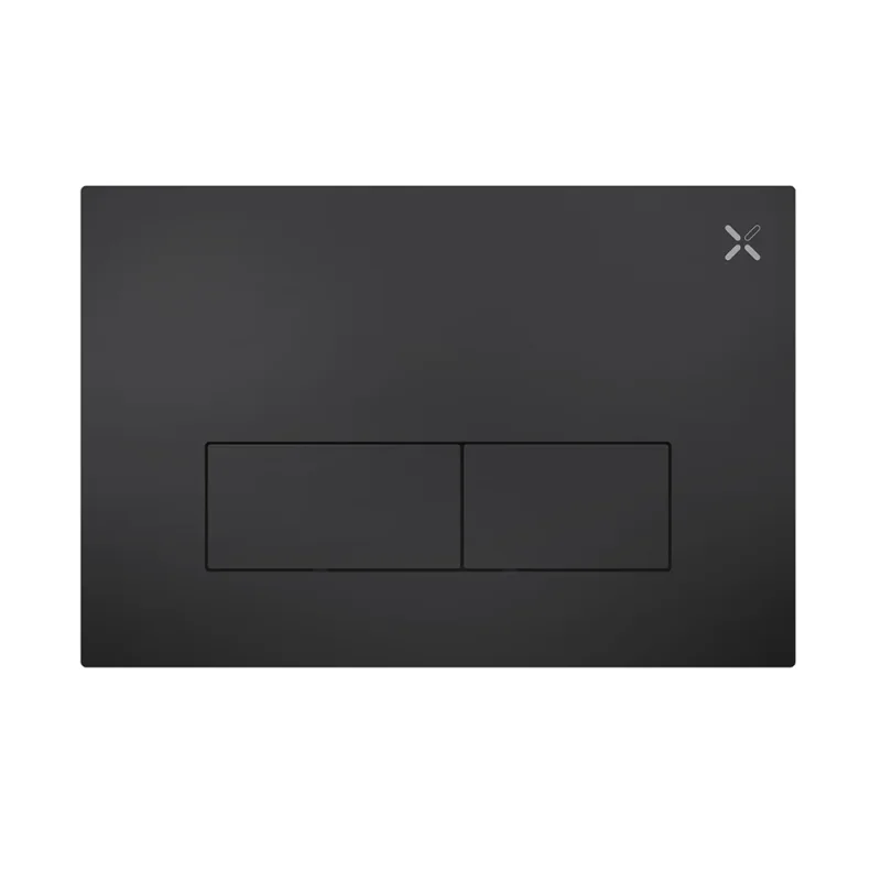 Crosswater Mpro Stainless Steel Flush Plate Matt Black product image - Image 1
