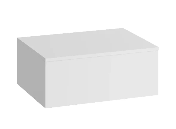 HIB Blend Bathroom Units - Matt White Drawer Unit
