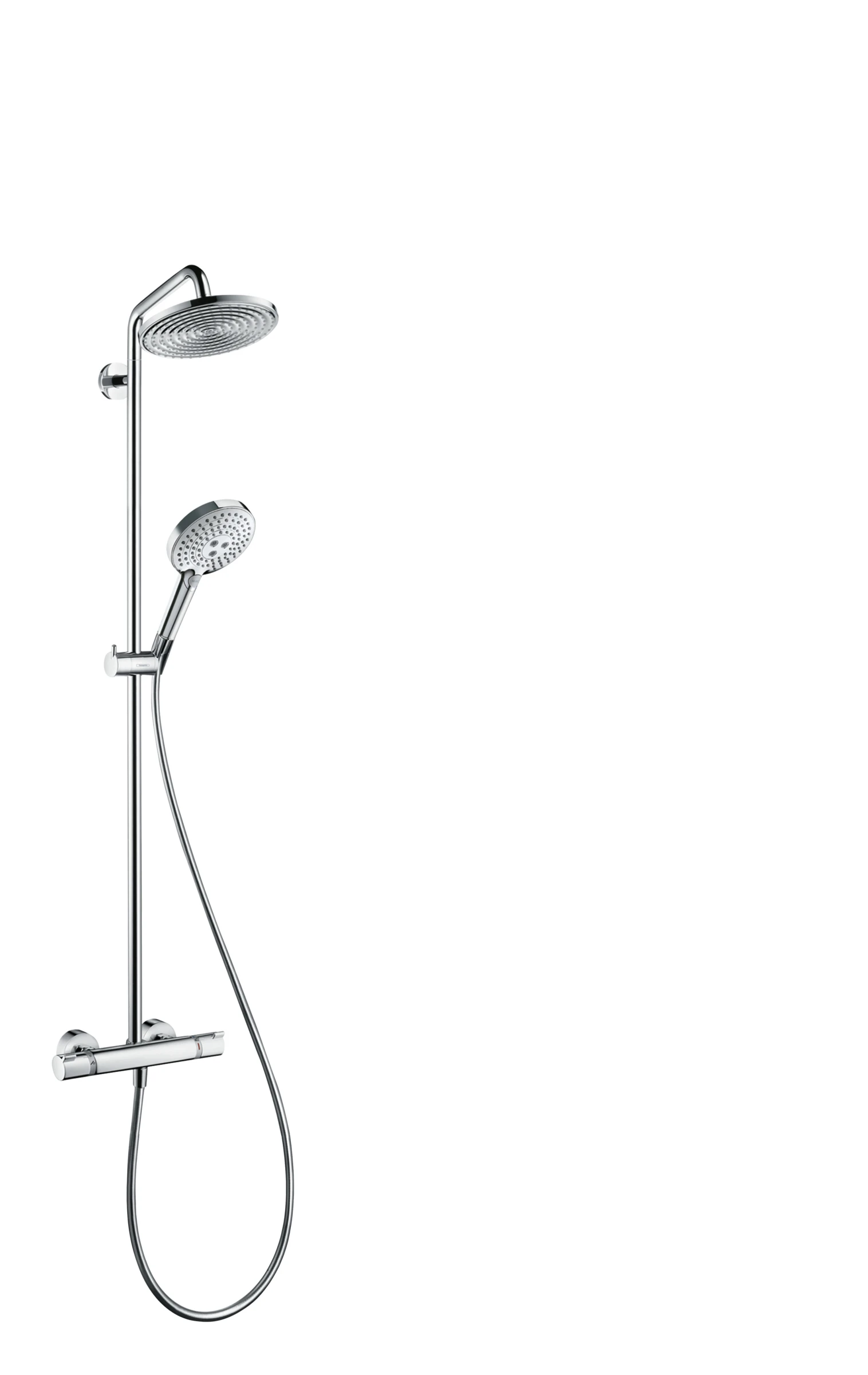 Hansgrohe Raindance S Showerpipe 240 1jet With Thermostatic Shower Mixer Chrome