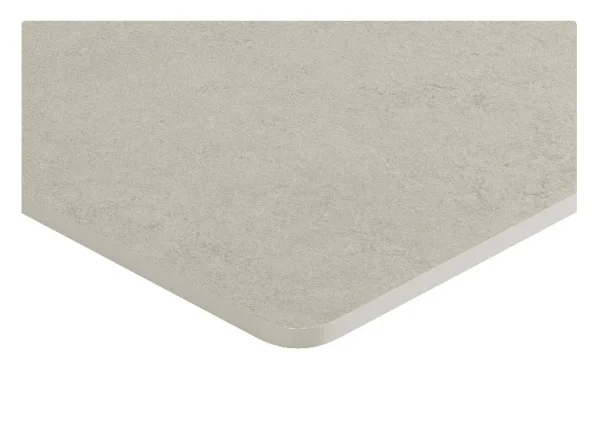 HIB Slimline Curved Corner Countertop - Sandstone 60 product image - Image 1