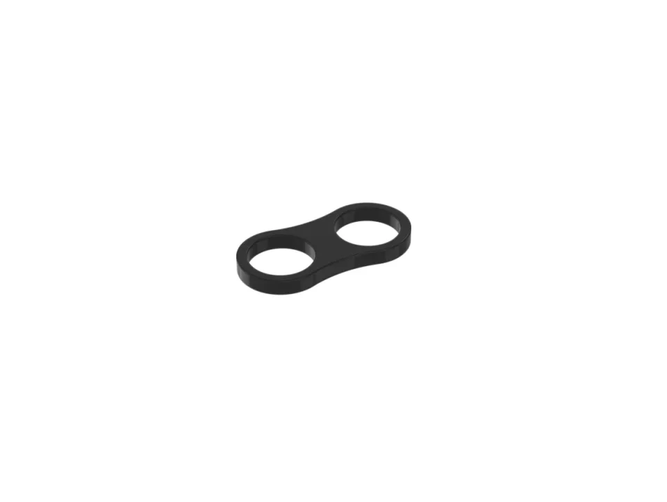 Saneux Hose Retaining Ring - Satin Black product image - Image 1