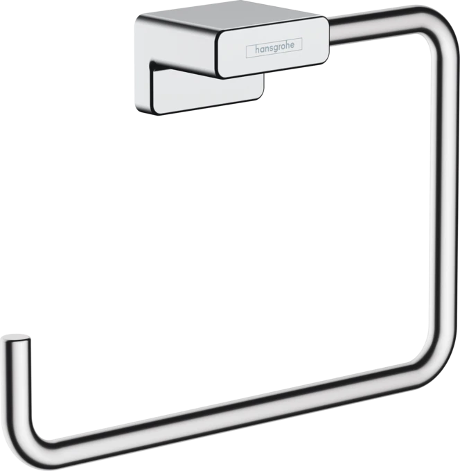 Hansgrohe Addstoris Q Towel Ring 200 X 140 X 50mm Chrome
