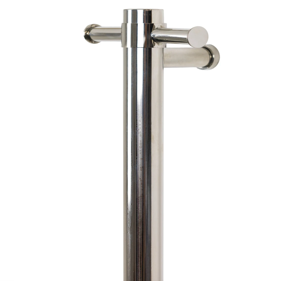 Thermosphere 12v Vertical Heated Towel Bar Round 900mm Brushed Stainless