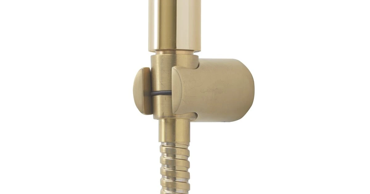 Roper Rhodes Shower Handset Wall Bracket - Brass