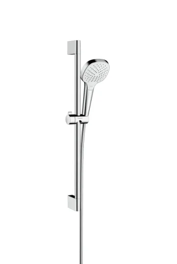 Hansgrohe Croma Select E Shower Set 110 Vario With Shower Rail 65 Cm White/chrome detail view - Image 2