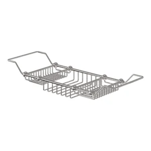 Burlington Extendable Bath Rack Chrome