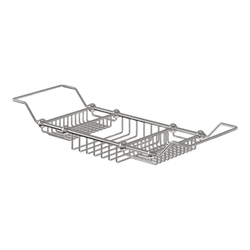 Burlington Extendable Bath Rack Chrome product image - Image 1