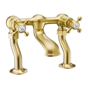 Just Taps Grosvenor Bath Filler Brushed Brass