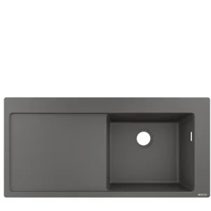 Hansgrohe S51 S514-f450 Built-in Sink 450 With Drainer Grey