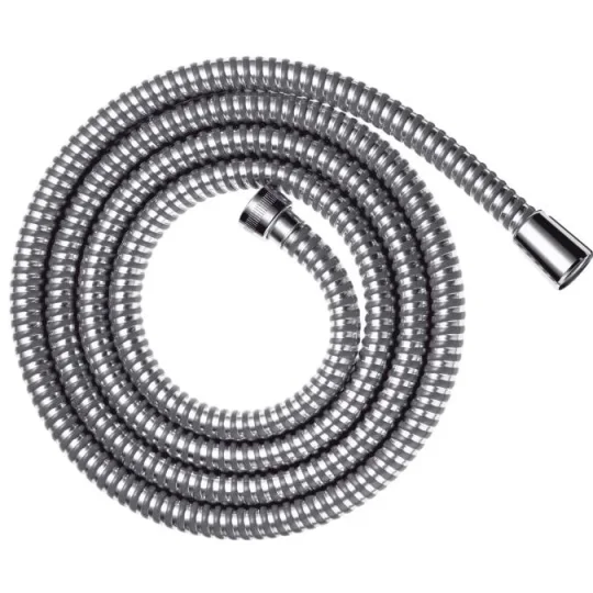 Hansgrohe Metaflex Shower Hose 125 Cm Chrome detail view - Image 2