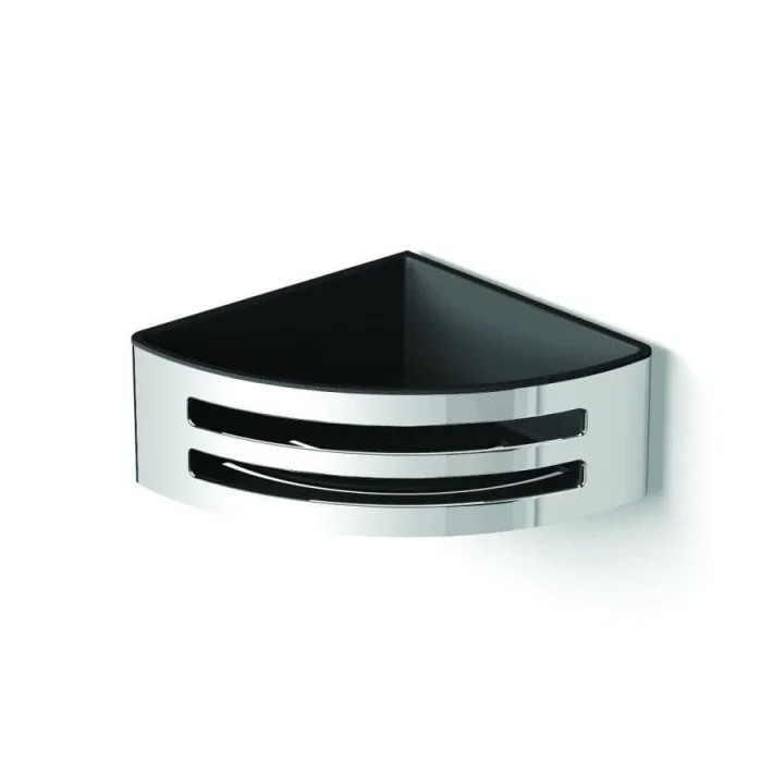 Hib Corner Shower Basket (chrome) - Removable Tray product image - Image 1
