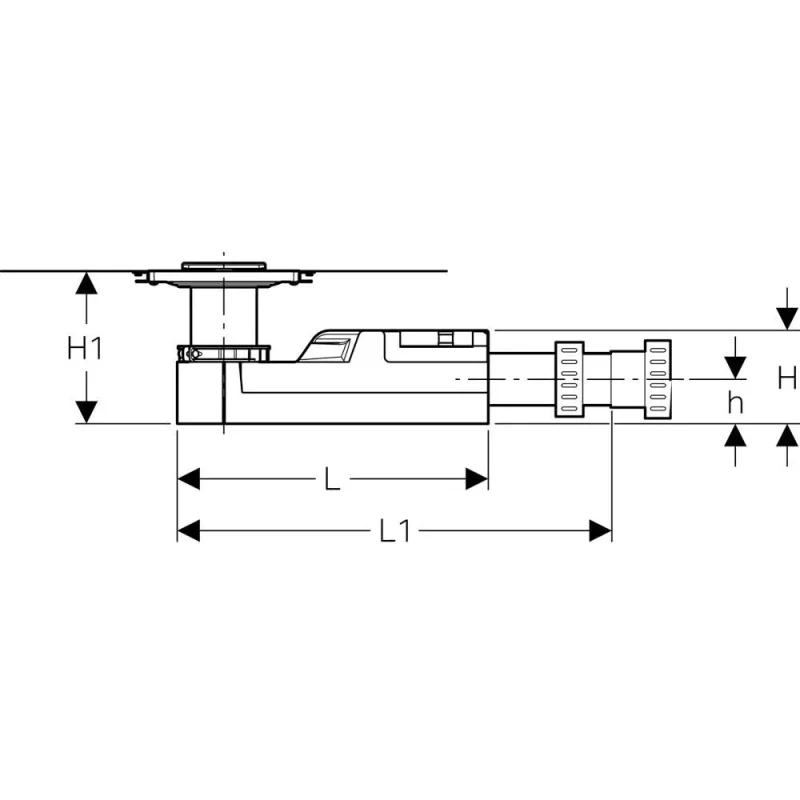 Geberit 243.120.00.1 Grating For Floor Drain detail view - Image 3