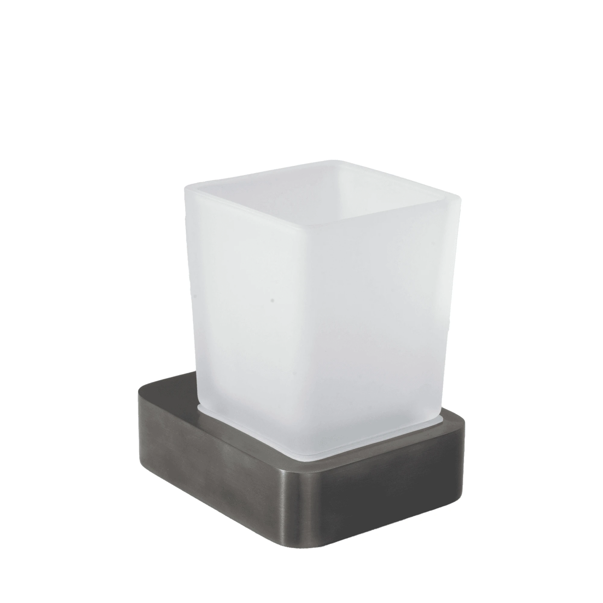 Just Taps Hix Tubler Holder Brushed Black