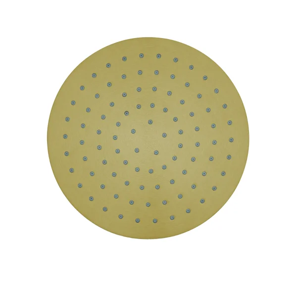 Crosswater 3ONE6 Shower Head 200 x 8mm Stainless Brushed Brass Effect