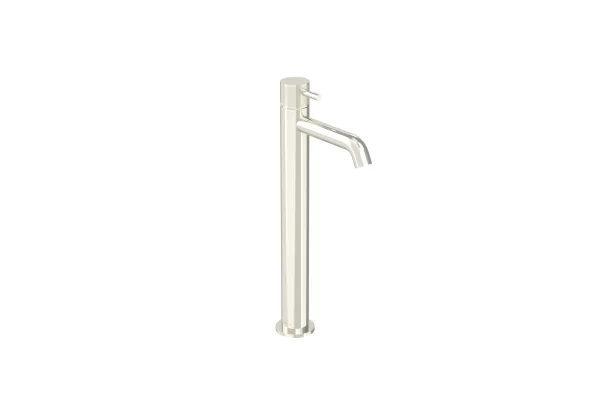 Saneux Cos Tall Basin Mixer Body - Brushed Nickel