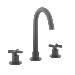 Crosswater MPRO Crosshead Basin Set Single Plate Slate
