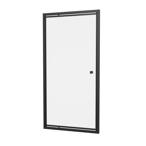 Britton Hoxton 6 Pivot Door 900 Matt Black
